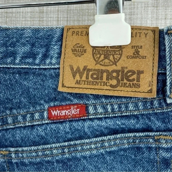 Vintage Wrangler Jeans men's size 33 x 34 made in usa 0124 - Picture 5 of 9